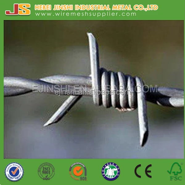 14 оцинкованной Витой Колючей проволоки