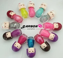 OEM GARSON private label cute doll shape kids nail polish