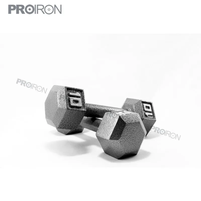 cast iron weighing dumbbell sets
