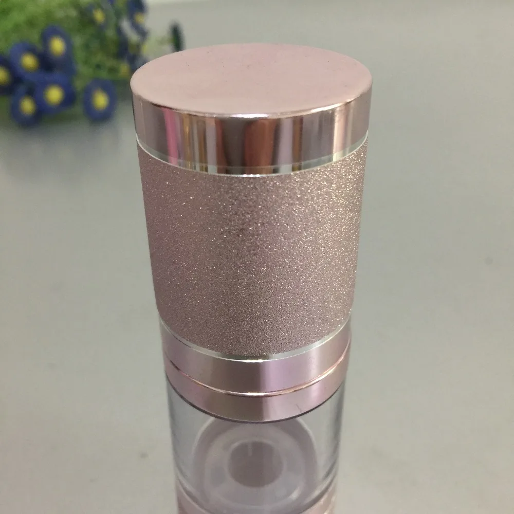 50ml aluminum acrylic emulsion airless pump bottle