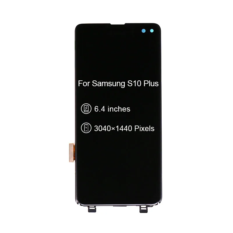 LCD Display For Samsung S10 Plus For Samsung For Galaxy S10 Plus G975 LCD With Touch Screen Replacement