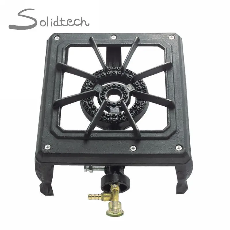 Deep Commercial Cast Iron Single Burner Gas Hot Plate