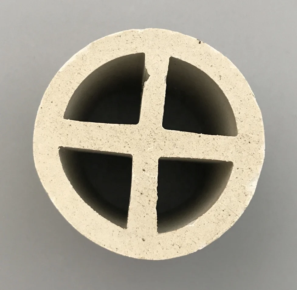 120mm/150mm ceramic random packing cross partition ring