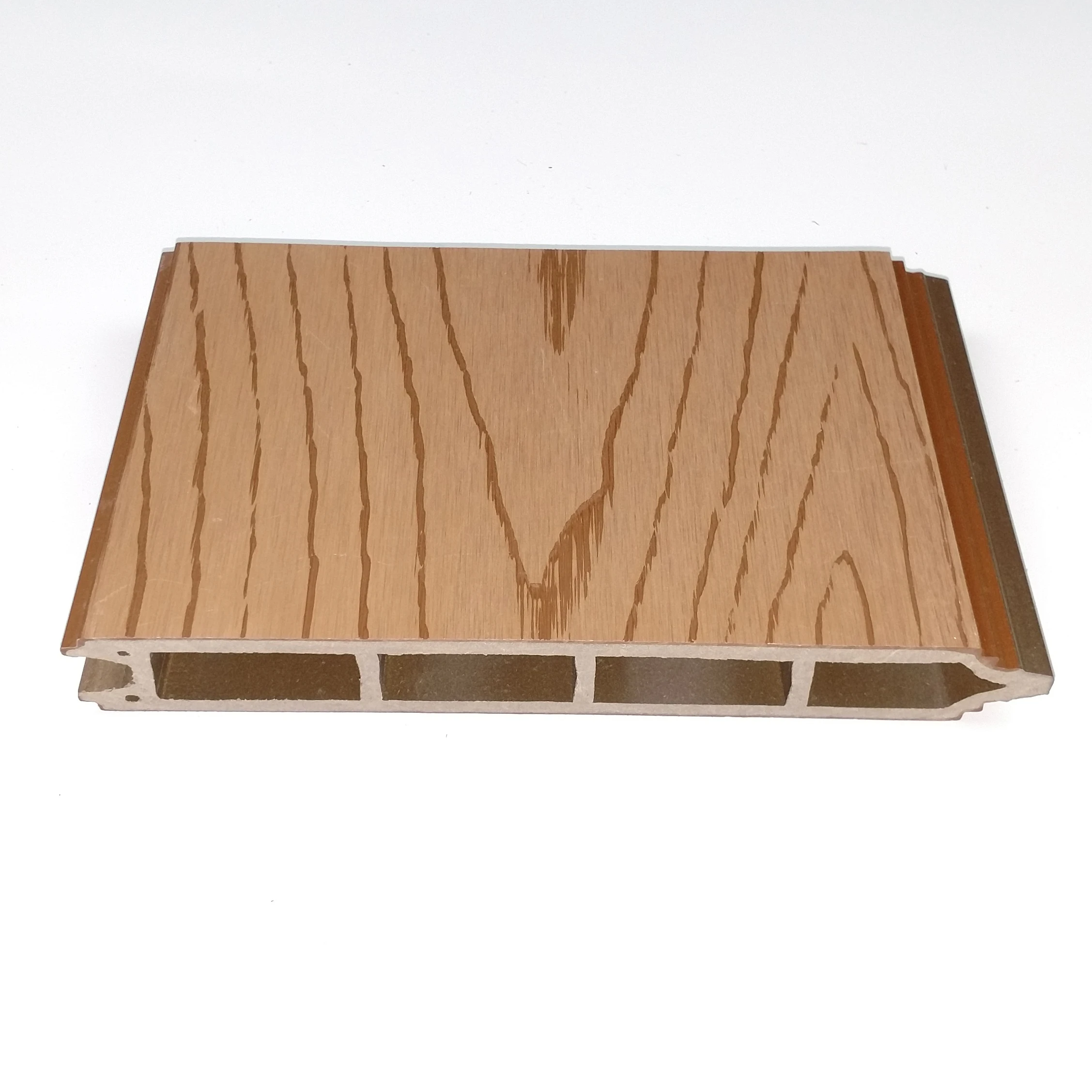 Outdoor UV Resistance  Waterproof Double Side PVC WPC Wall Cladding