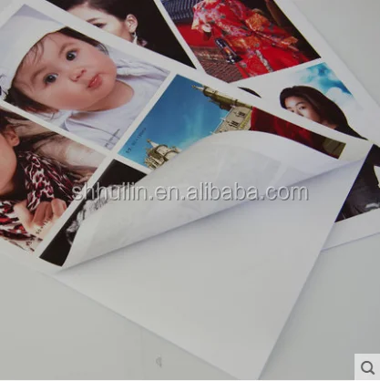 A4 A3 Adhesive back Photo Paper/Sticker Glossy Photo Paper/Adhesive A4 Printing Paper 115g 135g 150g