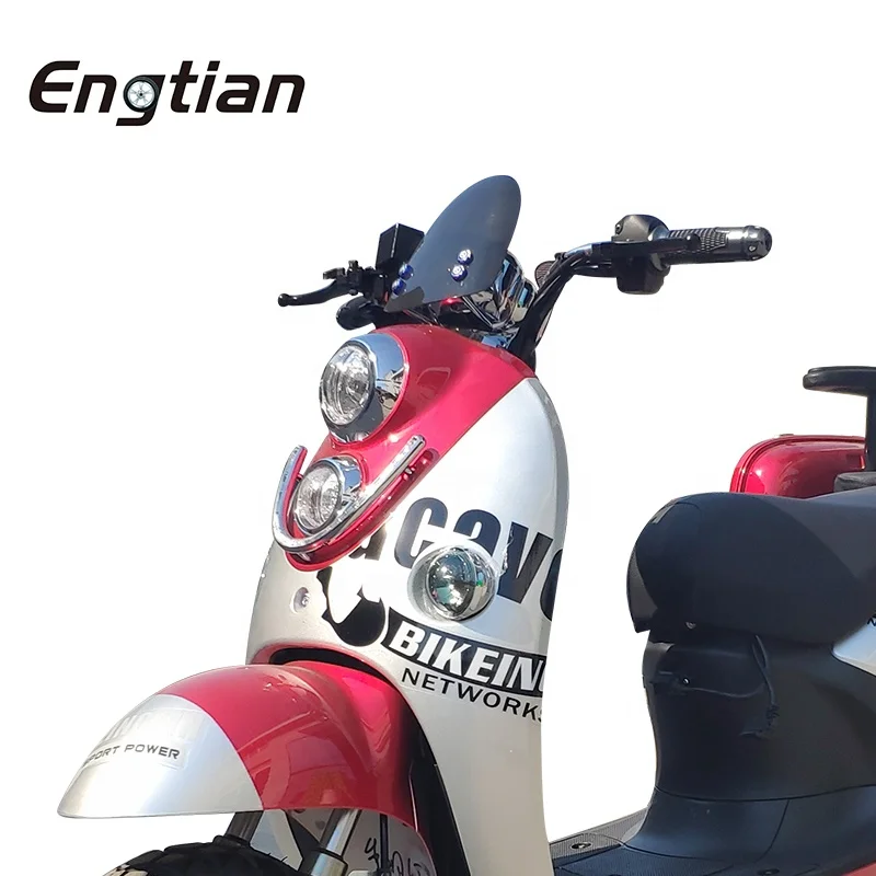 Good quality none fall adult 3 wheel electric tricycle for disability with padals for adults/elderly