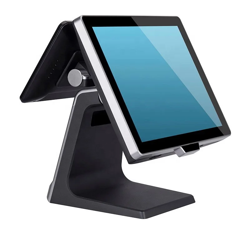 15 Inch  All in One Double Touch Screen Pos System  Pos Terminal