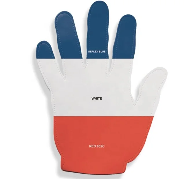 
Promotional Custom Logo Cheer Foam Hand Eva Foam Fingers Cheering Gloves 