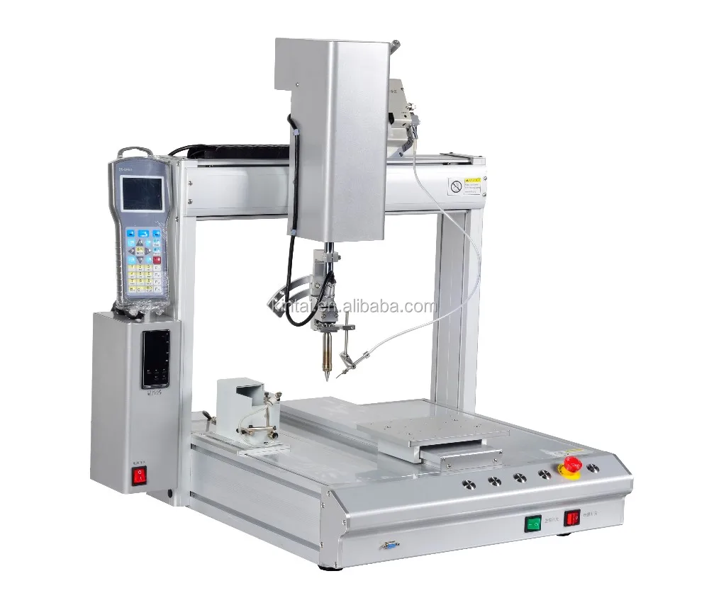 China Semi Automatic Benchtop 3 Axis Pcb Smt Paste Solder Machine