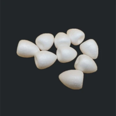 White Modelling Polystyrene Styrofoam Foam Water Drop Shape for DiY Crafts Decoration