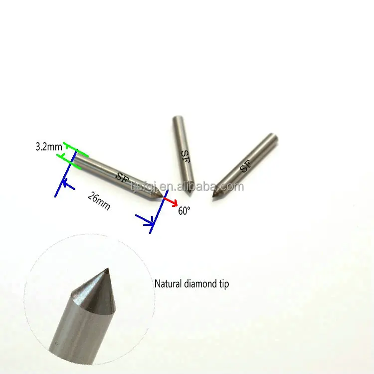 95 degree tip diamond Wheel dresser engraving bits