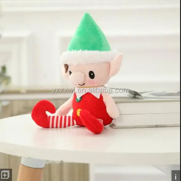 free sample plush boy elf christmas toys handmade christmas toys Plush Stuffed Elf Hot Sale Toy