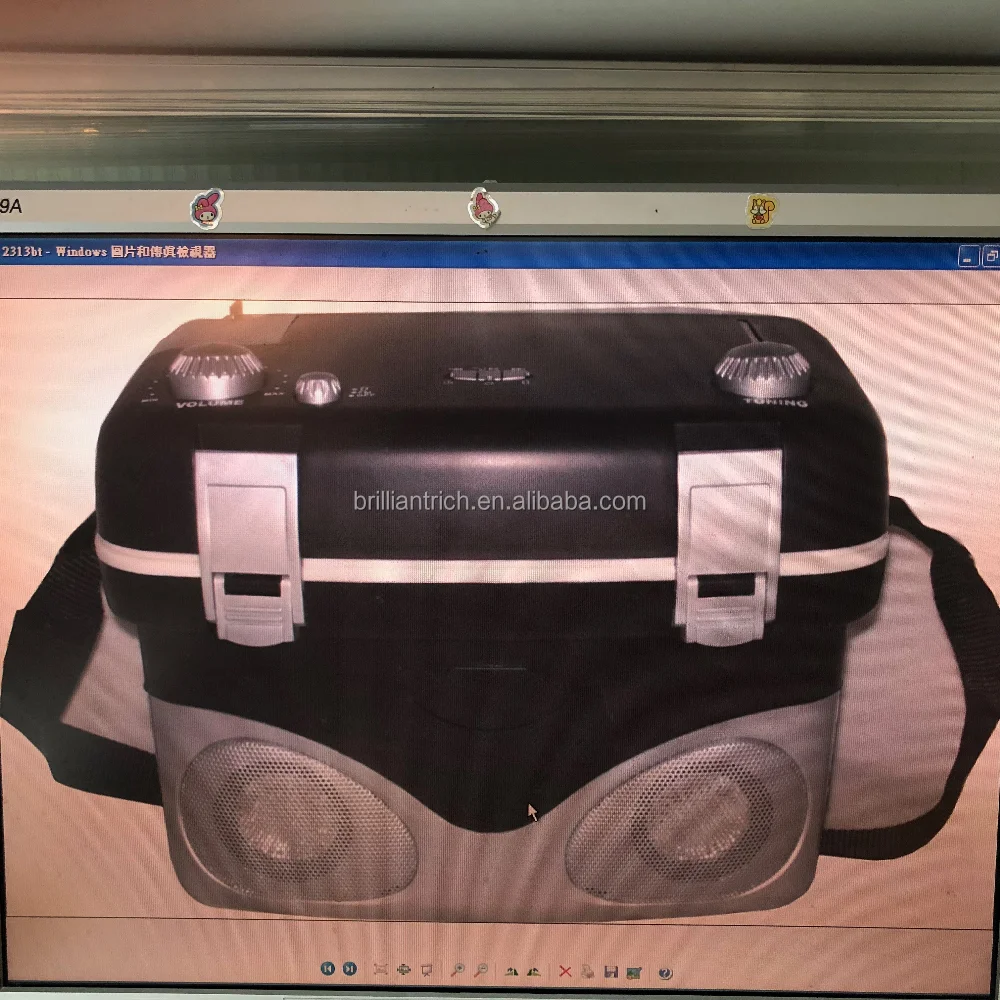 
Cooler box radio with wireless speaker 