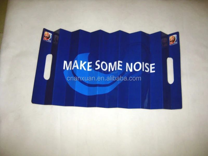
noise maker Foldable Paper fan banner clapper 