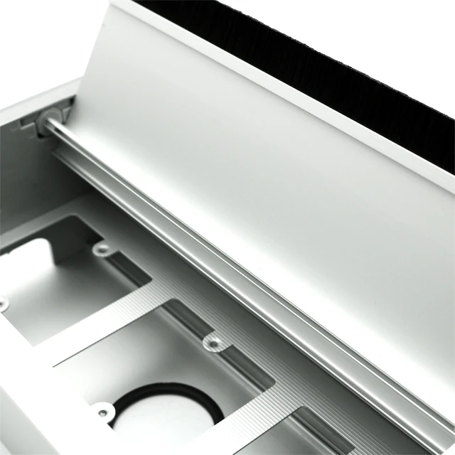 Cable Grommet Desk Plug Hole Cover Desktop Cable Organizer Desk Wire Grommet With Brush Can Be With Buffer