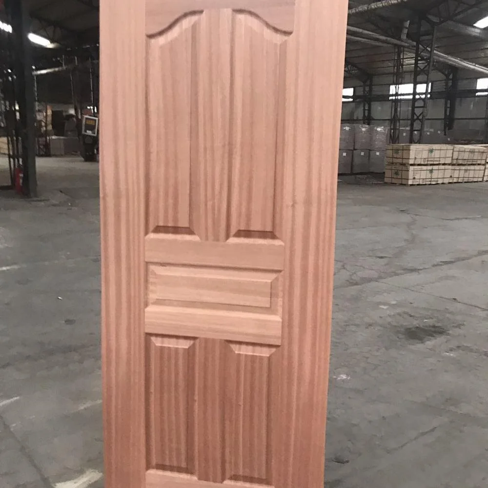 2.7mm,3mm Teak Veneer HDF Door Skin/Teak Veneer Moulded HDF door skin