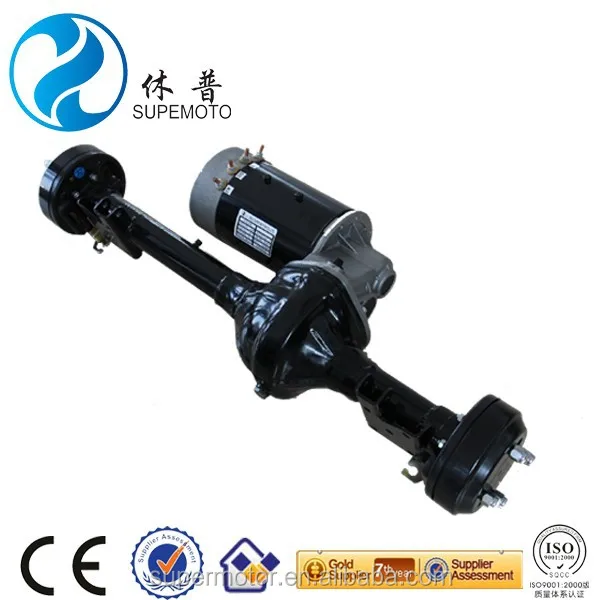 
3kw 48v electric golf cart dc motor with axle 