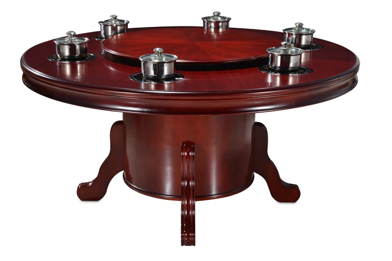 Коммерческая электрический тушеное мясо с овощами плита круглый массив дерева обеденный стол