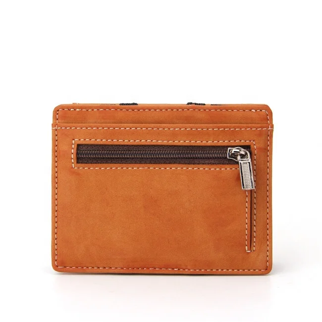 Custom Leather RFID Blocking Magic Wallet