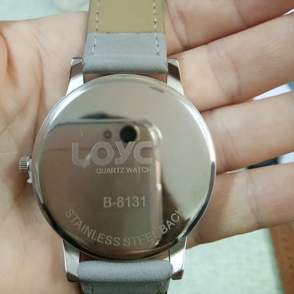 Мужские наручные часы с вашим собственным брендом напечатанным циферблатом текстом именем кожаные от японского производителя логотип на