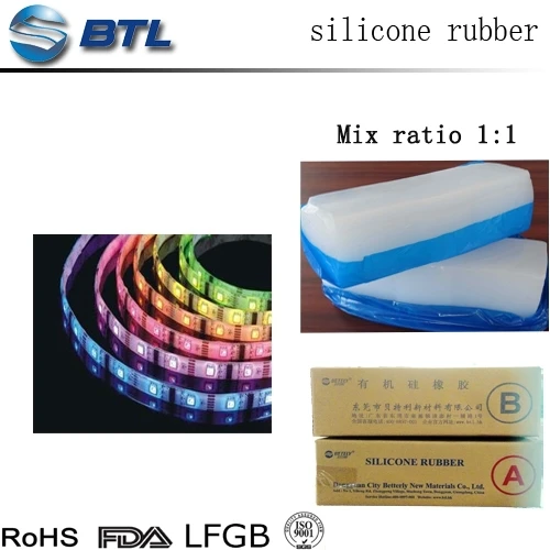 Waterproof Silicone Rubber Compound For Led Light Bar