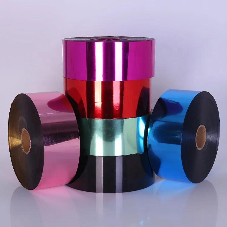 
high quality sequin rolls sequin material pet sequin film for embroidery fabric embroidery garments (Double side color) 