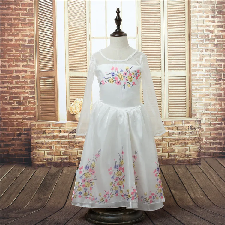 Free Shipping Retail 1pc 2015 New Girls Movie Cosplay Costume Fairy Cinderella Princess font b Dress