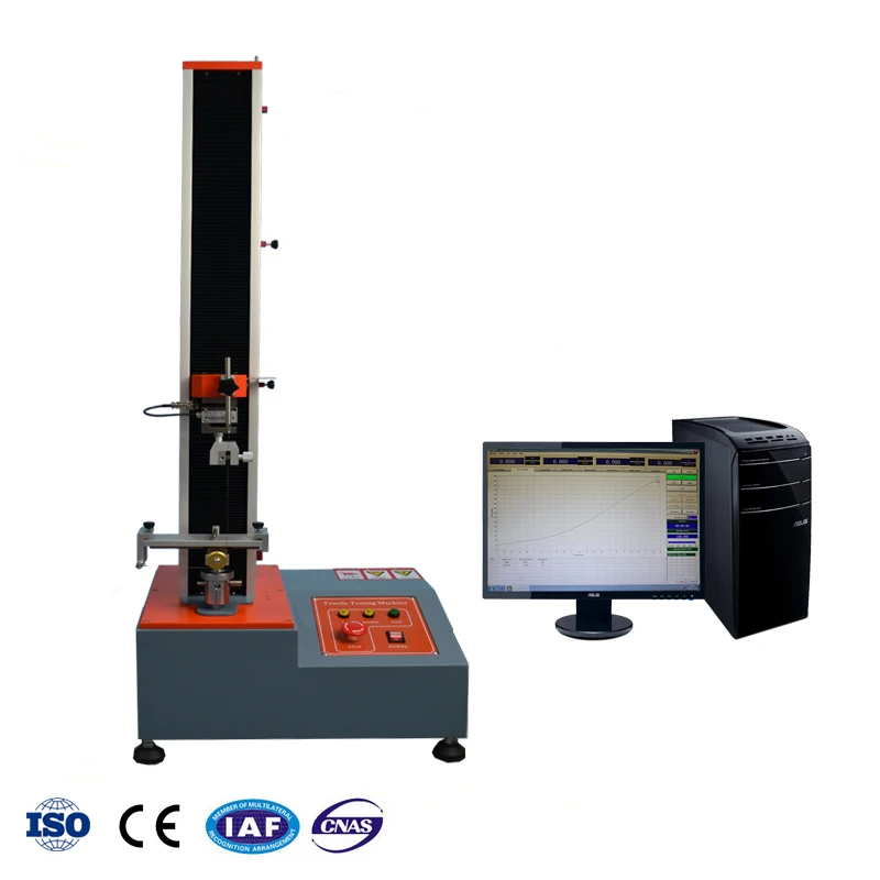 1KN настольный компьютер servo испытания на прочность на сжатие для резина/пластик/провода кабеля