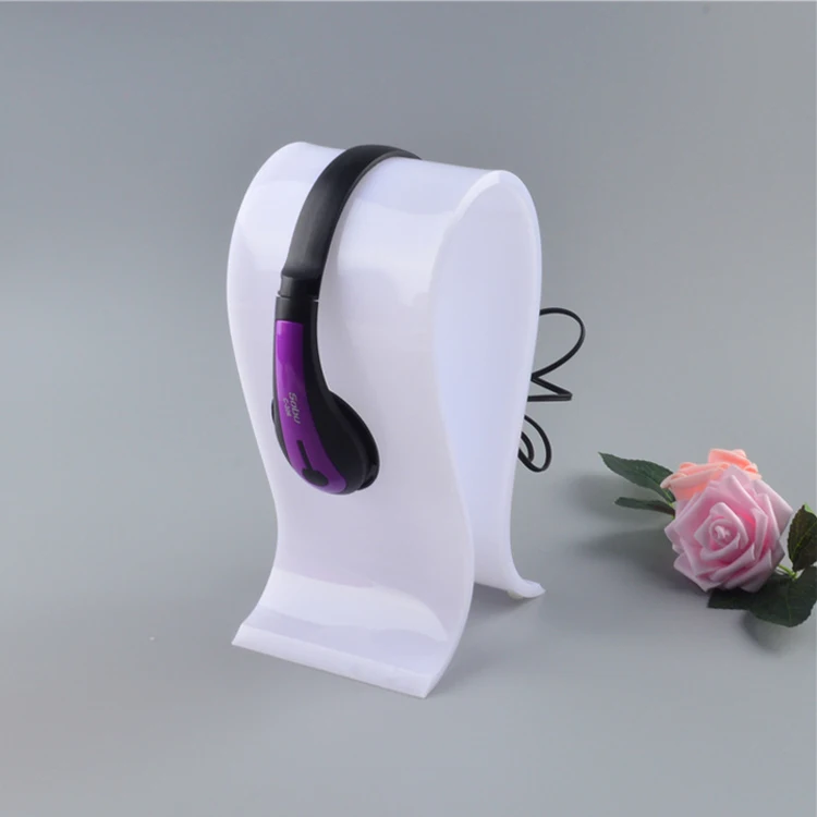 
factory direct acrylic earphone display acrylic headphone display stand 