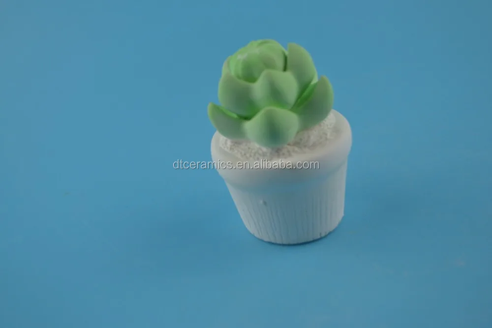 cactus shaped air freshener scented gypsum ceramic air freshener
