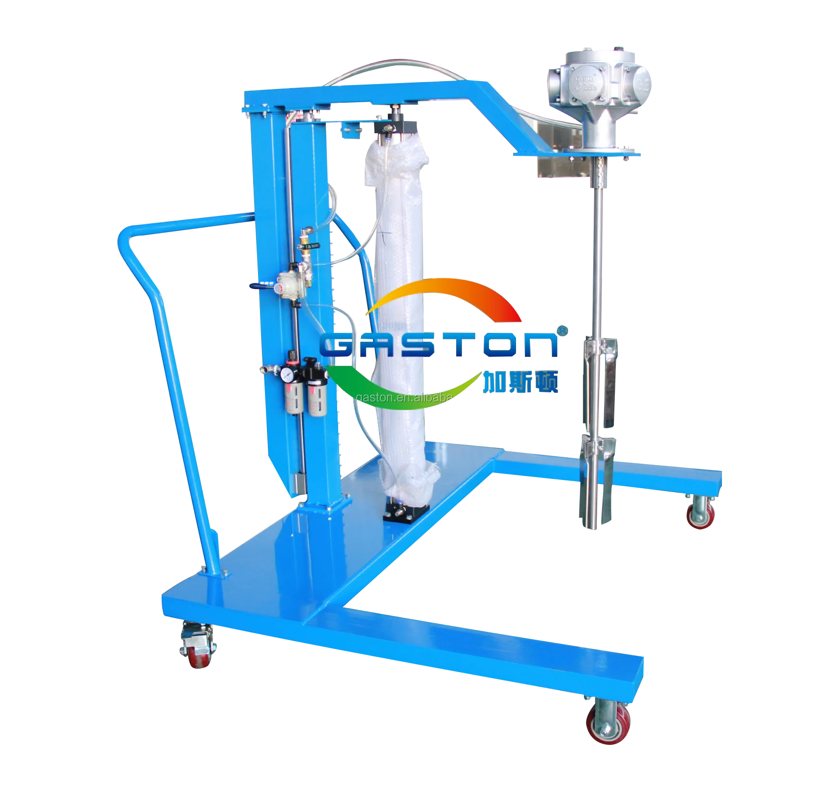 
Best quality automatic ibc mixer Drum Agitator Industrial 250 Gallon 1000L IBC tank Agitator Air Paint Mixer 