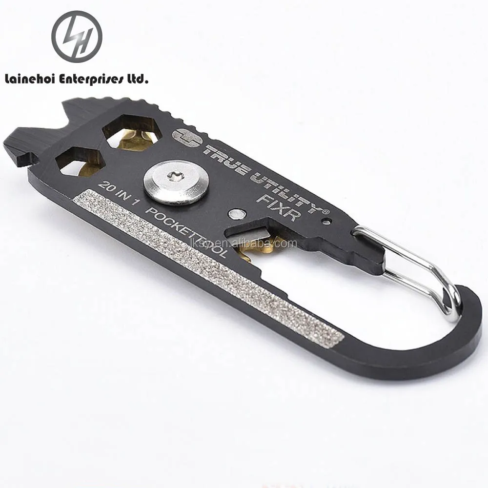 20 in 1 Stainless Steel Mini Carabiner