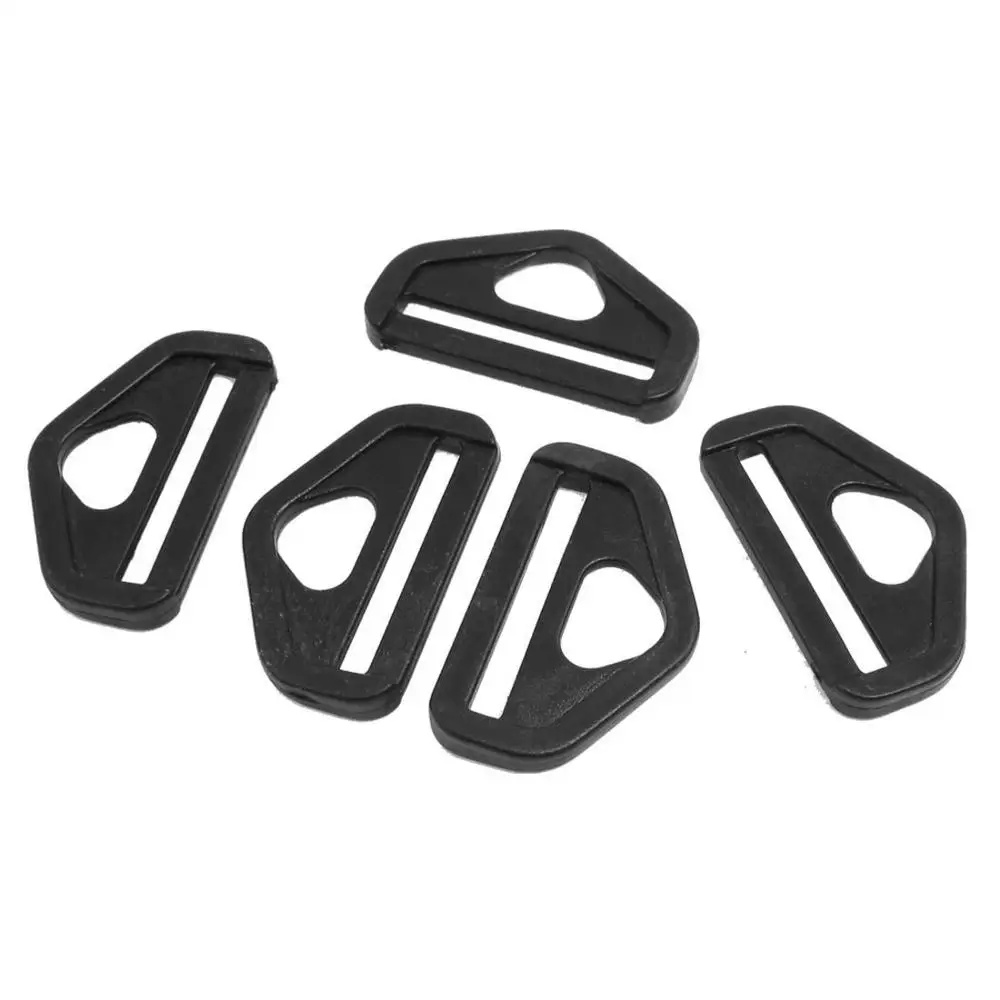 Professional Plastic D Ring Belt Buckle Triangle Shape Ring Buckle For Bags Accessories