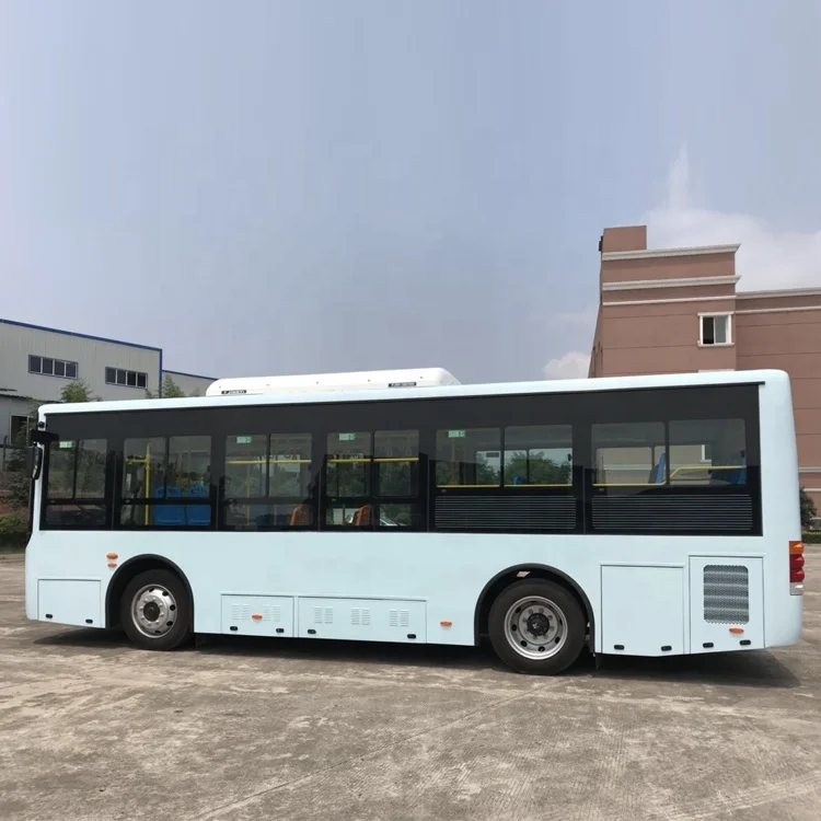 
New 8 meter lithium battery zero emission electric bus 