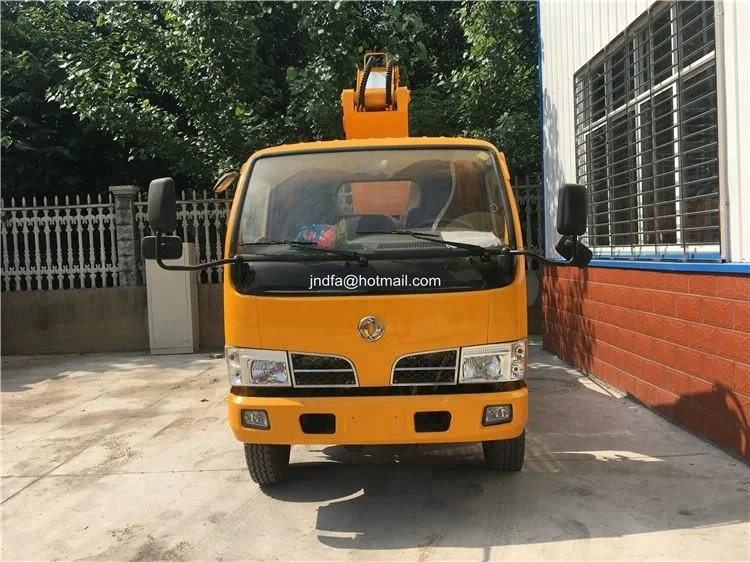 Dongfeng euro V 18 meters telescopic boom Aerial truck, High Lifting Platform Truck