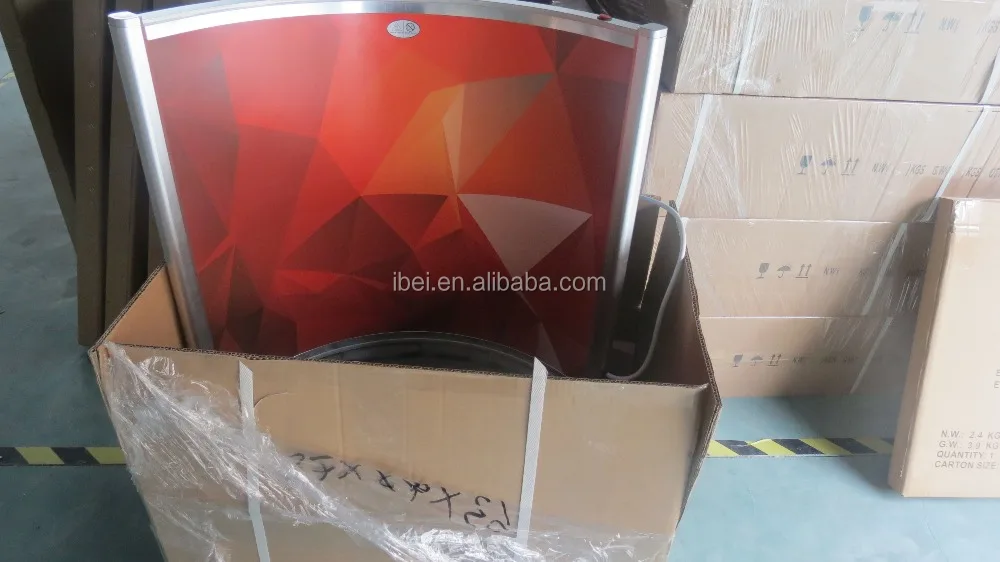 CT Easy installation Series Most Efficient Freestanding Curved IR Panel Heater for feet warm with Switch with WIFI thermostat