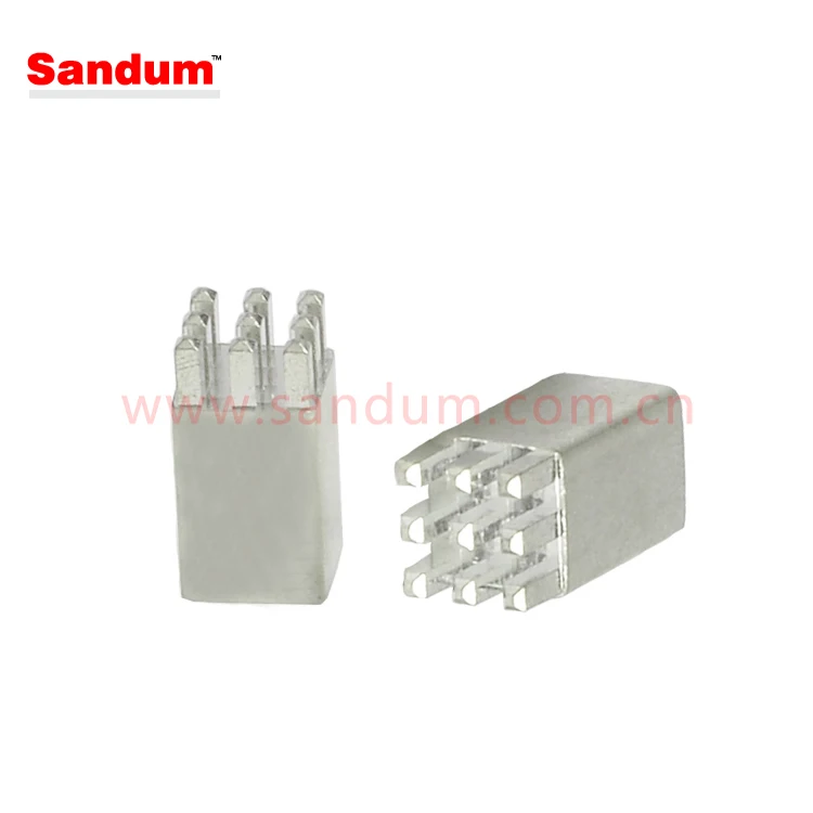 Press fit power element with connector screw full pin plate for PCB