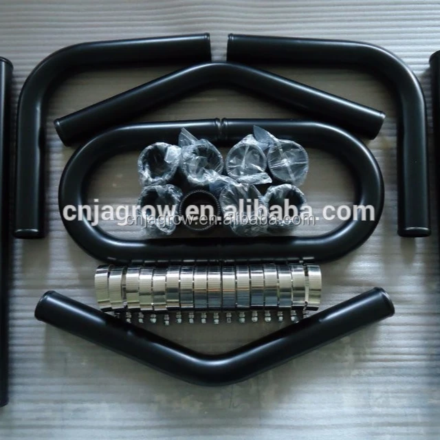 UNIVERSAL ALUMINUM INTERCOOLER TURBO PIPE PIPING KIT