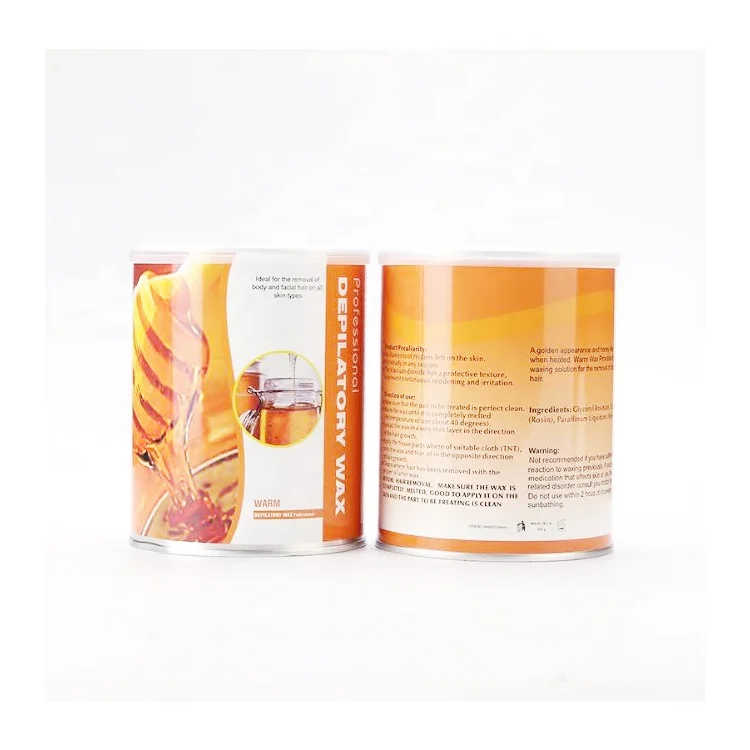 Депиляционные восковые банки депиляционный натуральный горячий/Теплый воск в жестяной банке роликовые картриджи для депиляции воска