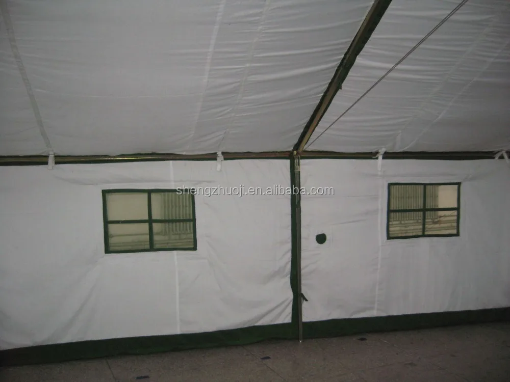 thick 10 persons cotton canvas tent