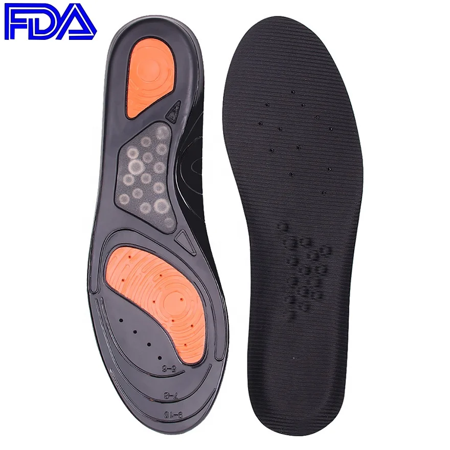 Copper Compression Plantar Fasciitis Feet Insoles Anti Fatigue Foot Pain Insole Guaranteed Highest Copper Content Shoes Insert