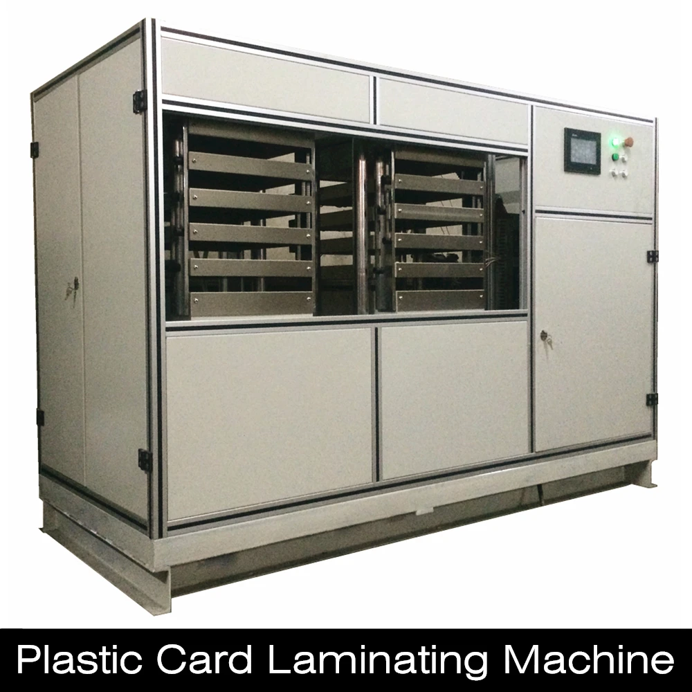 A4 A3 plastic PVC inlay smart ID card laminating machine