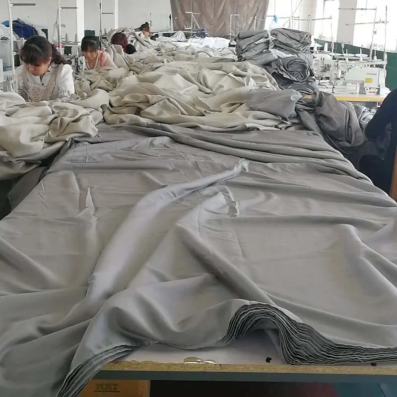 China Factory Rubber French flax Fitted Sheet Wholesale 100% washed Linen 14x14S Fitted Sheet