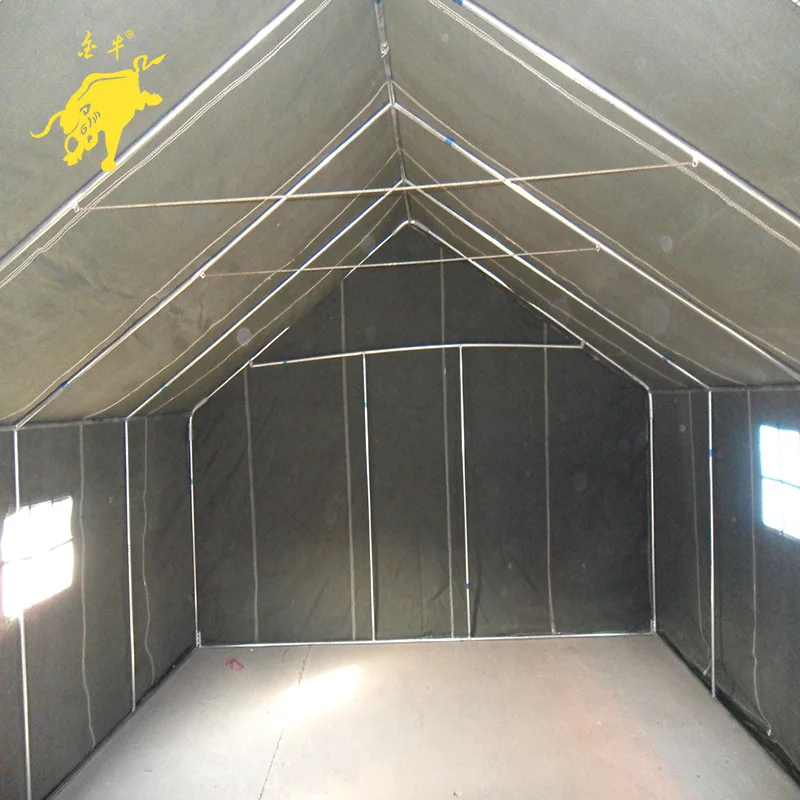 Warm in winter and cool in summer heavy duty canvas tent