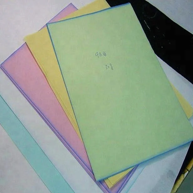 
Instant blue image carbonless NCR paper in sheets 50gsm 52gsm 60gsm 