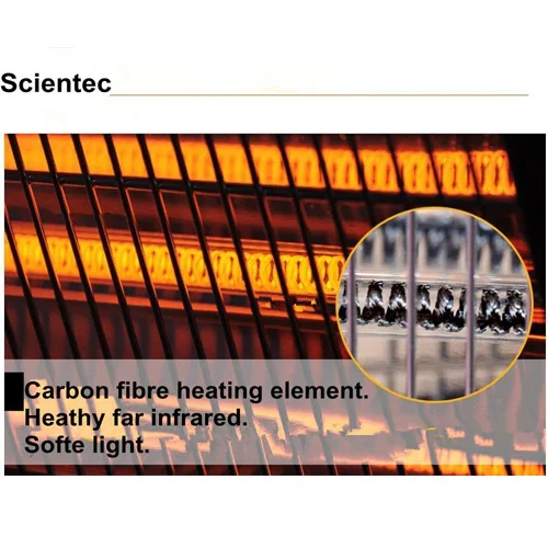 
CE/GS Manufacture Approved Aluminium Alloy Housing Far Infared electric patio heater 