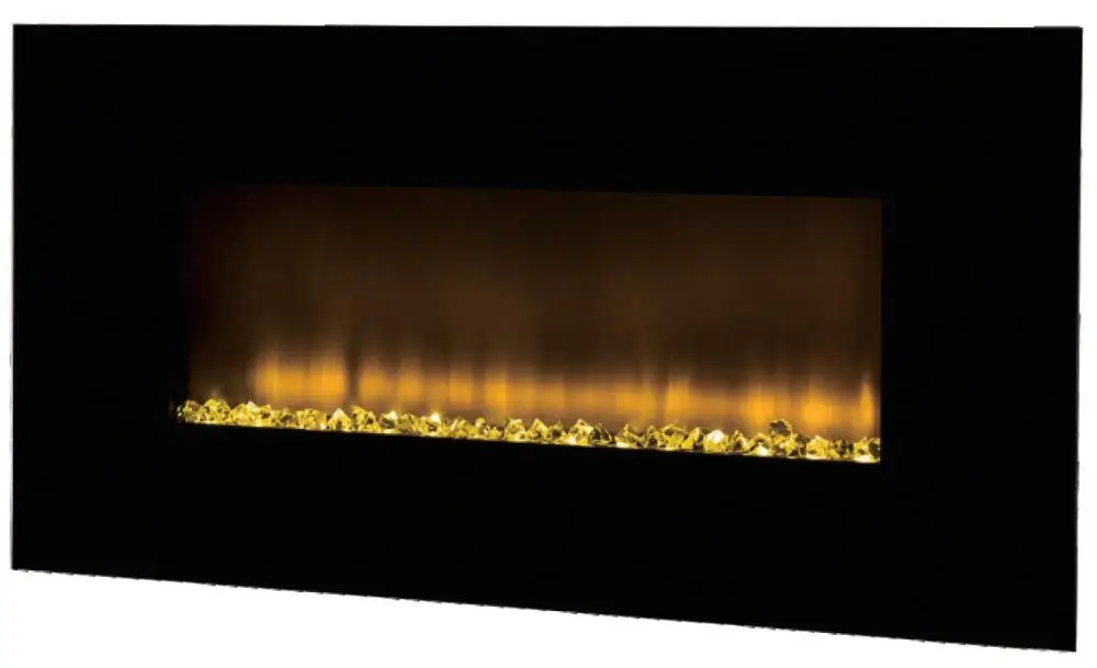 37 inch wall hanging electric wall mounted fireplace heater with remote control