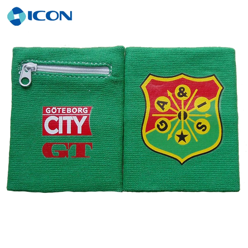 Хлопковый браслет на заказ с карманом на молнии