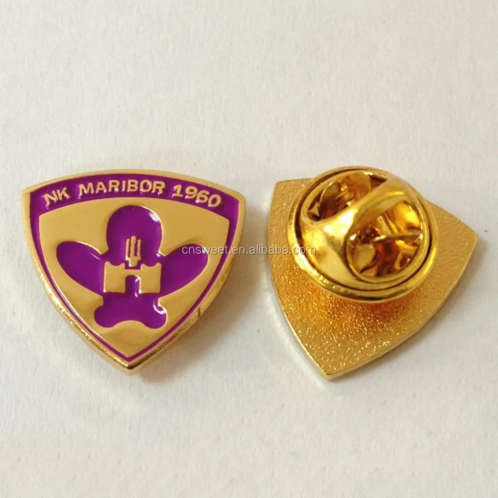 Any color printed and enamel custom made motorcycle metal pin badges