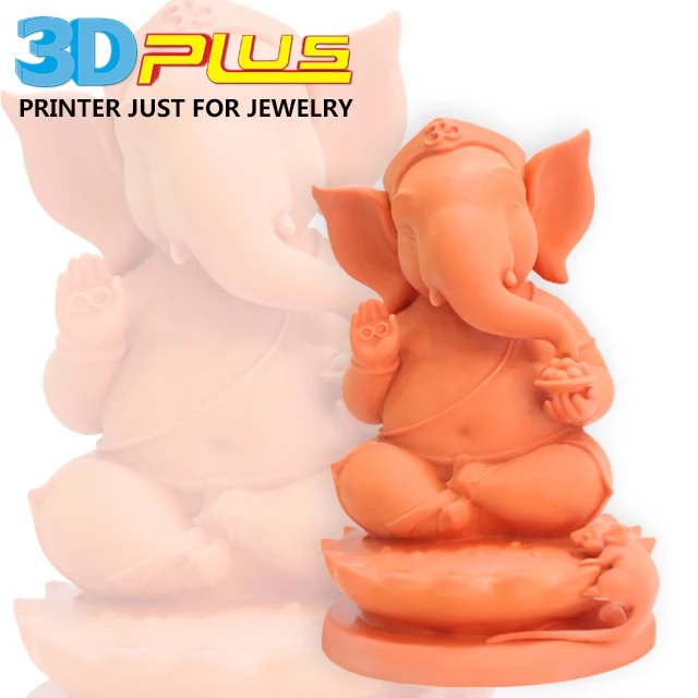 3D Plus Jewellery Machine digital Wax-Resin 3D Printer With Long Service Life More Than 20000 Hours